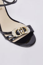 liu jo tracy 03 zenske sandale na stiklu crna