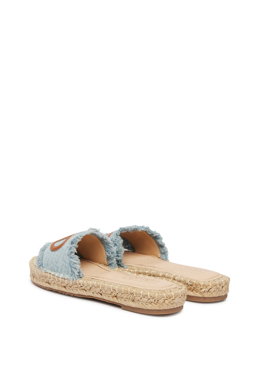 LIU JO Paros 01 ženske espadrile papuče plava