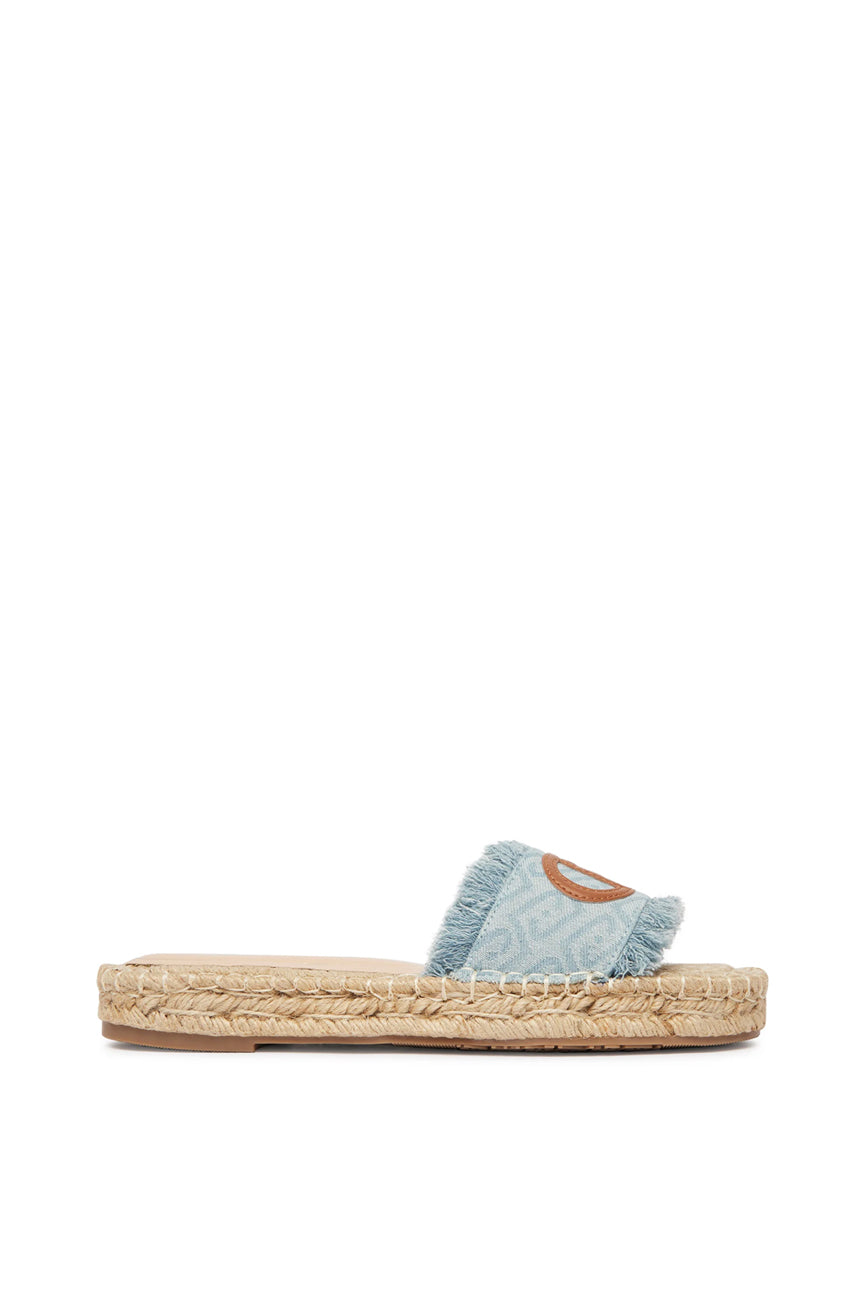 LIU JO Paros 01 ženske espadrile papuče plava