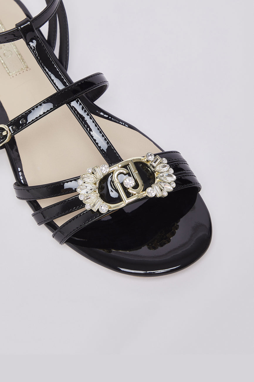 liu jo sandy 08 zenske sandale crna