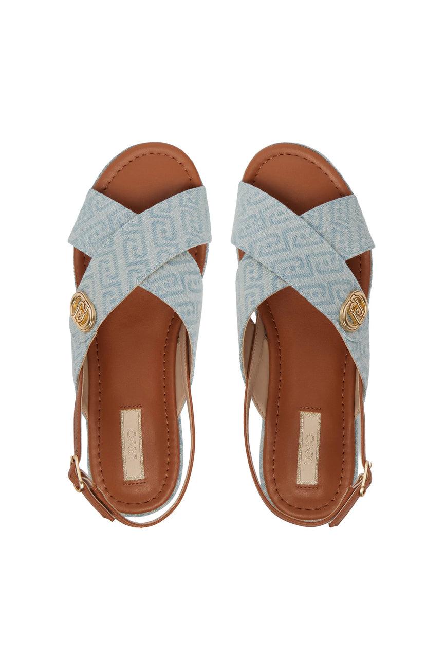 liu jo flo 03 zenske sandale plava