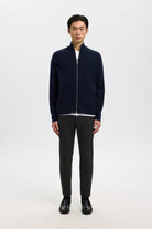 selected muske elegantne pantalone crna