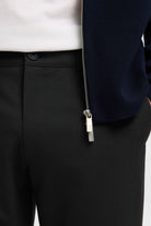 selected muske elegantne pantalone crna