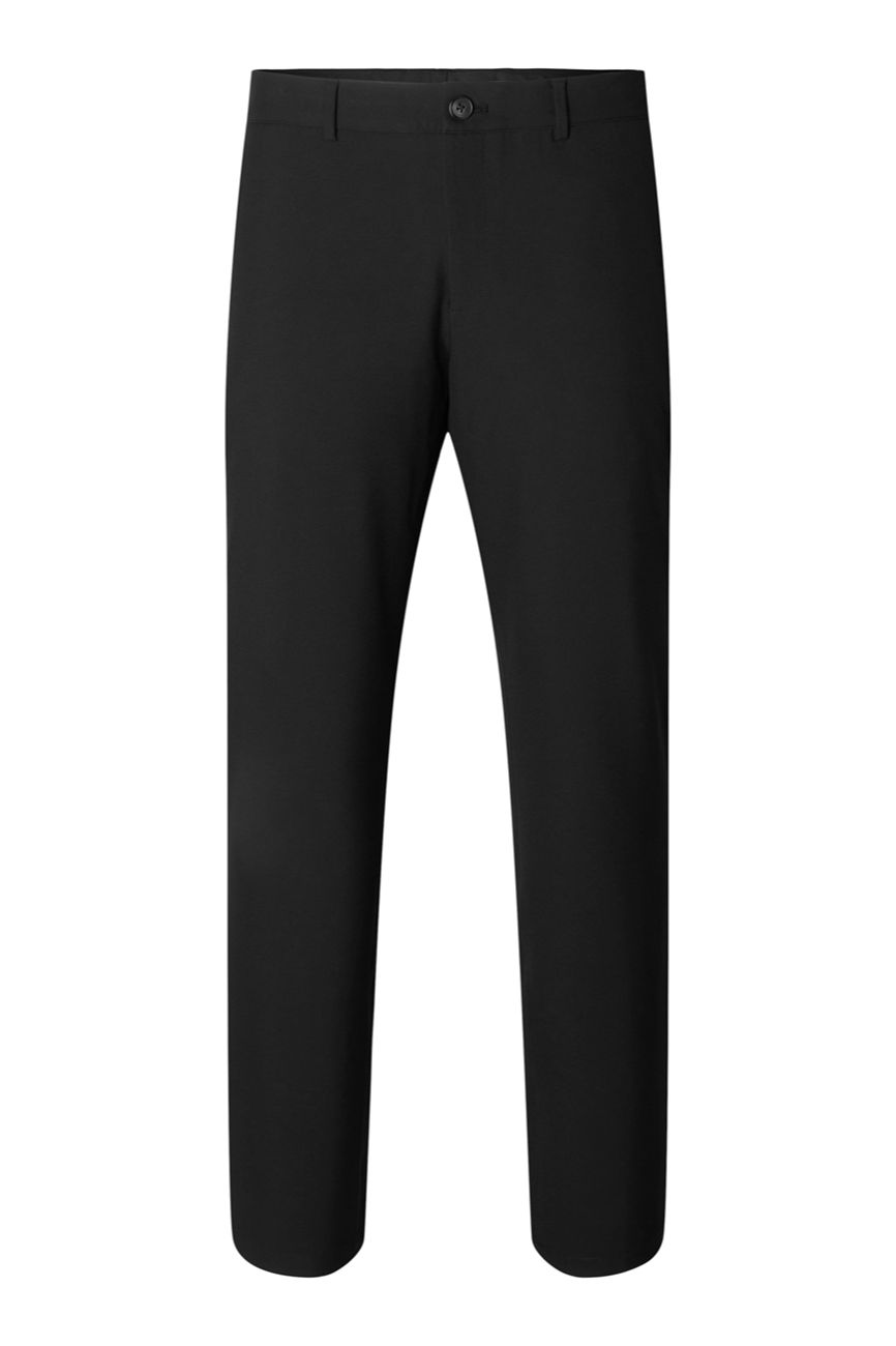 selected muske elegantne pantalone crna