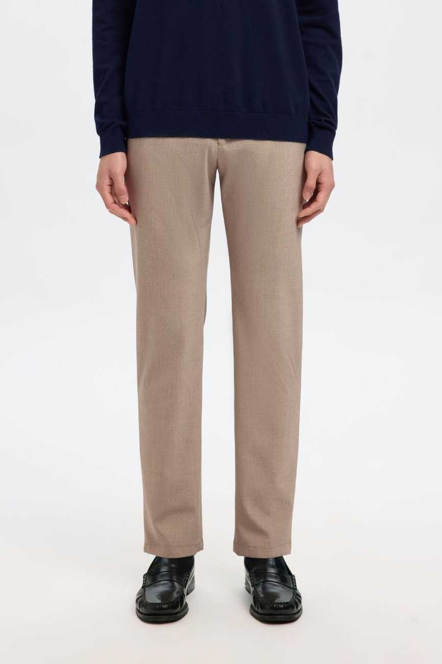 selected muske elegantne pantalone bez