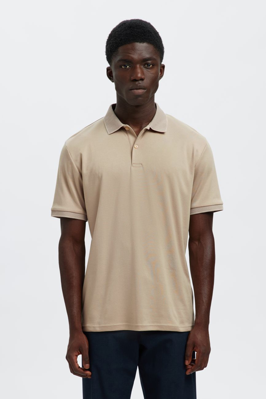 selected muska polo majica bez