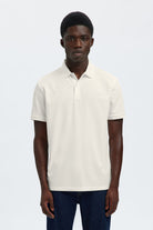 selected muska polo majica bela