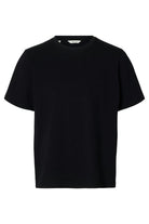 selected muska majica crna