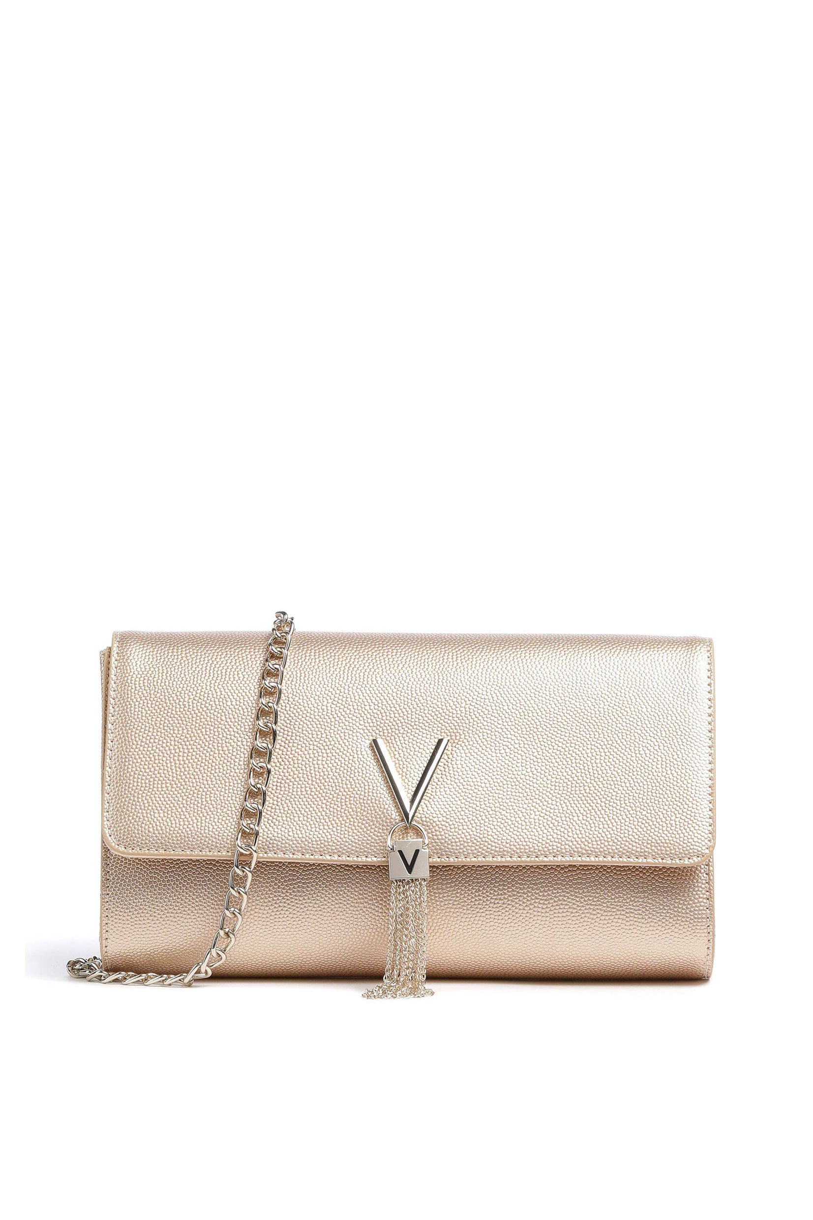 zlatna elegantna valentino torbica