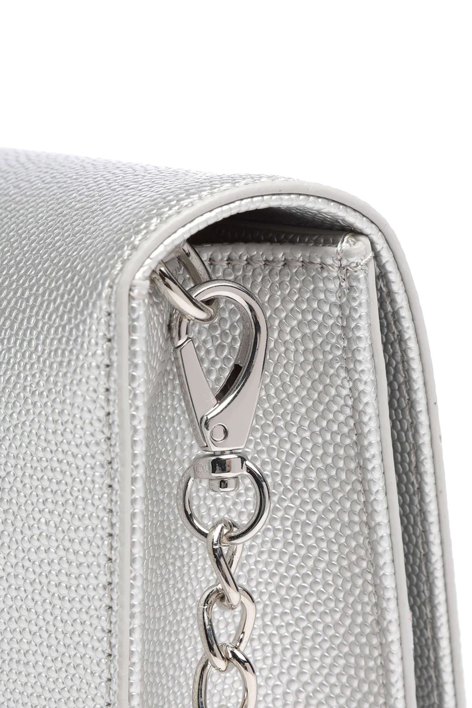 siva elegantna valentino torbica na preklop