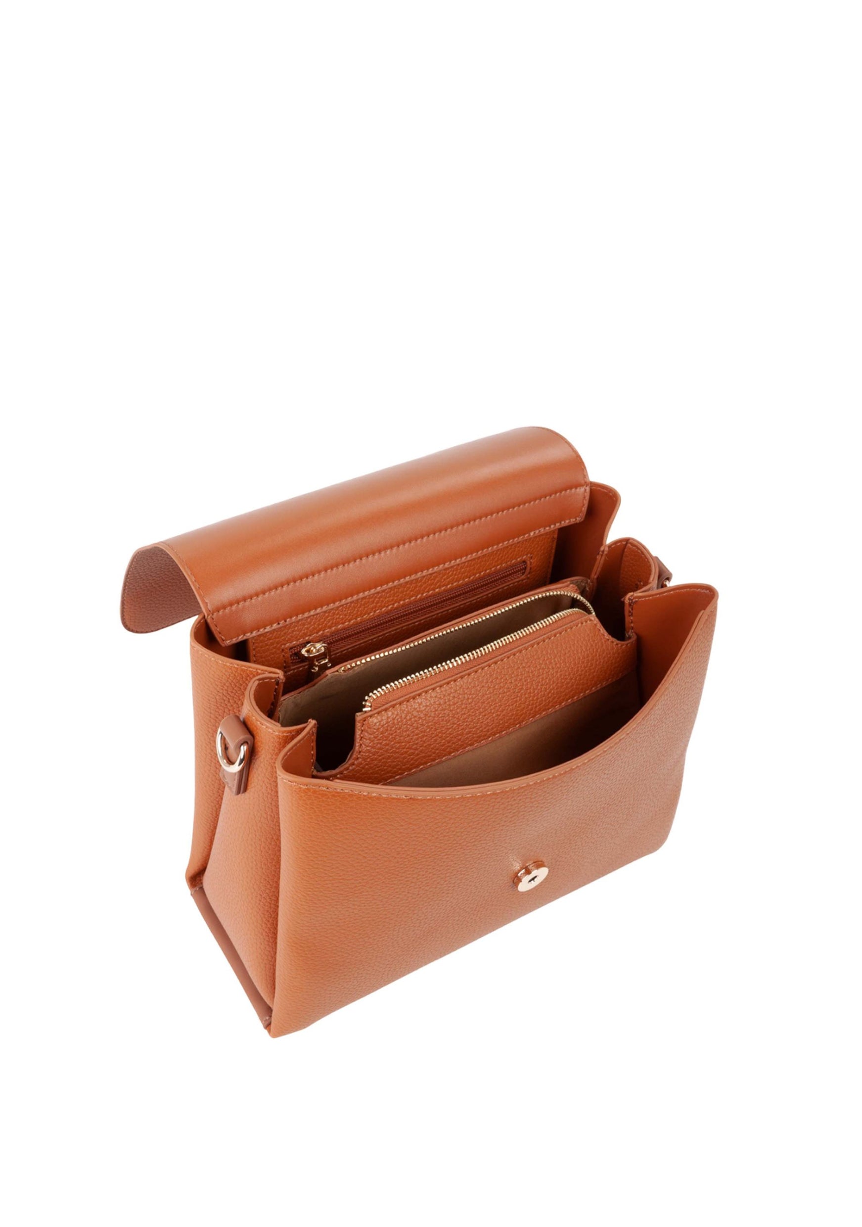 svetla braon valentino torba na preklop