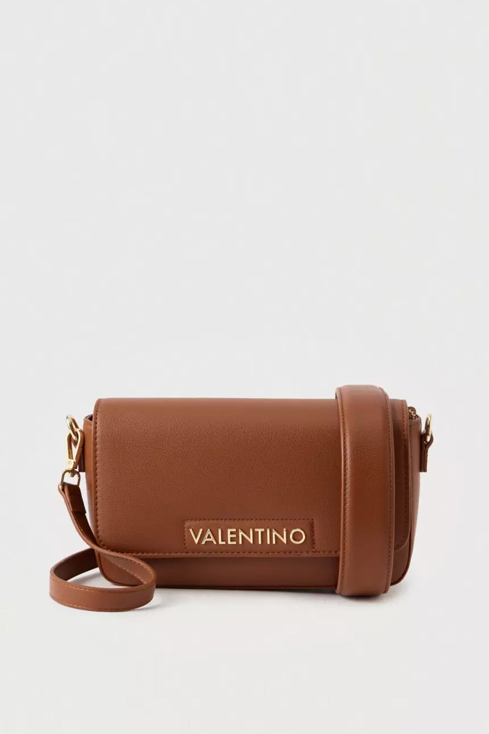 braon valentino torbica na preklop