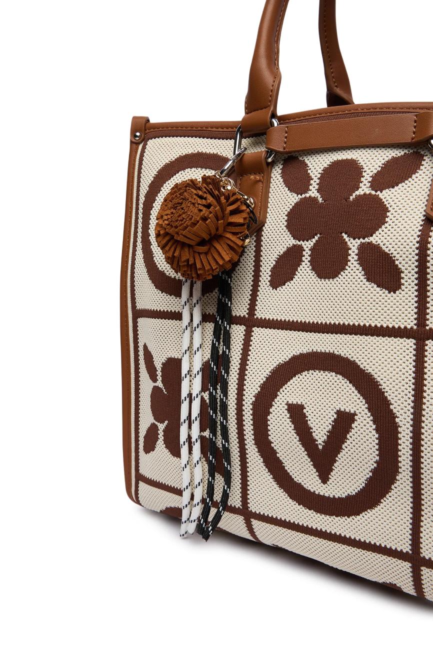 VALENTINO Tyle ženska ručna torba braon