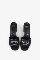 V73 Responsible 73 Mule ženske sandale crna