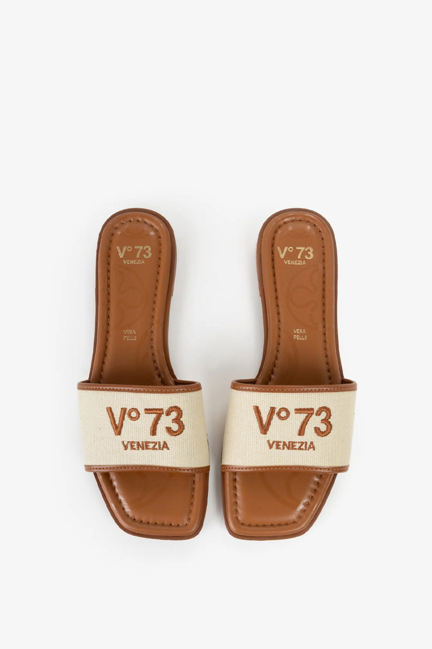 V73 Responsible 73 Flat ženske sandale bez