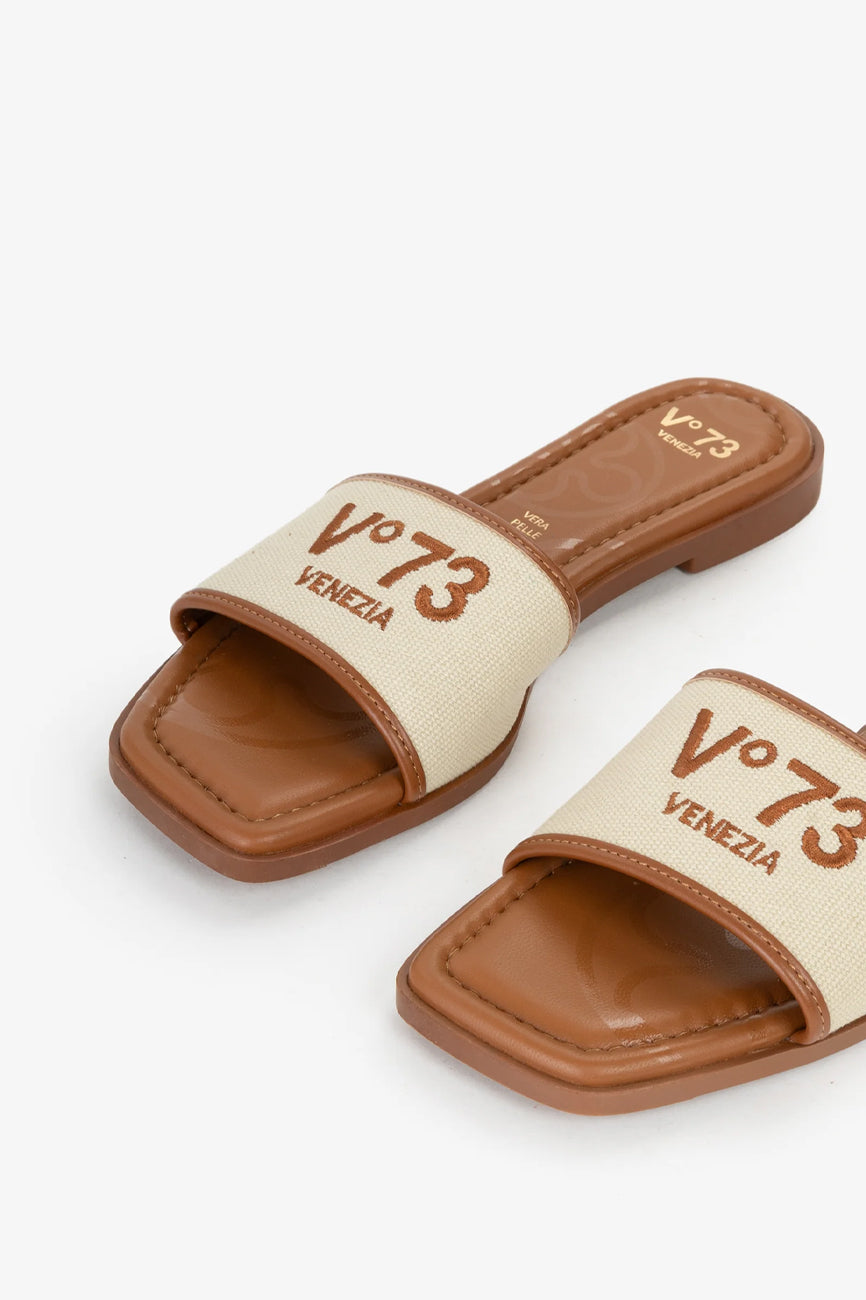 V73 Responsible 73 Flat ženske sandale bez
